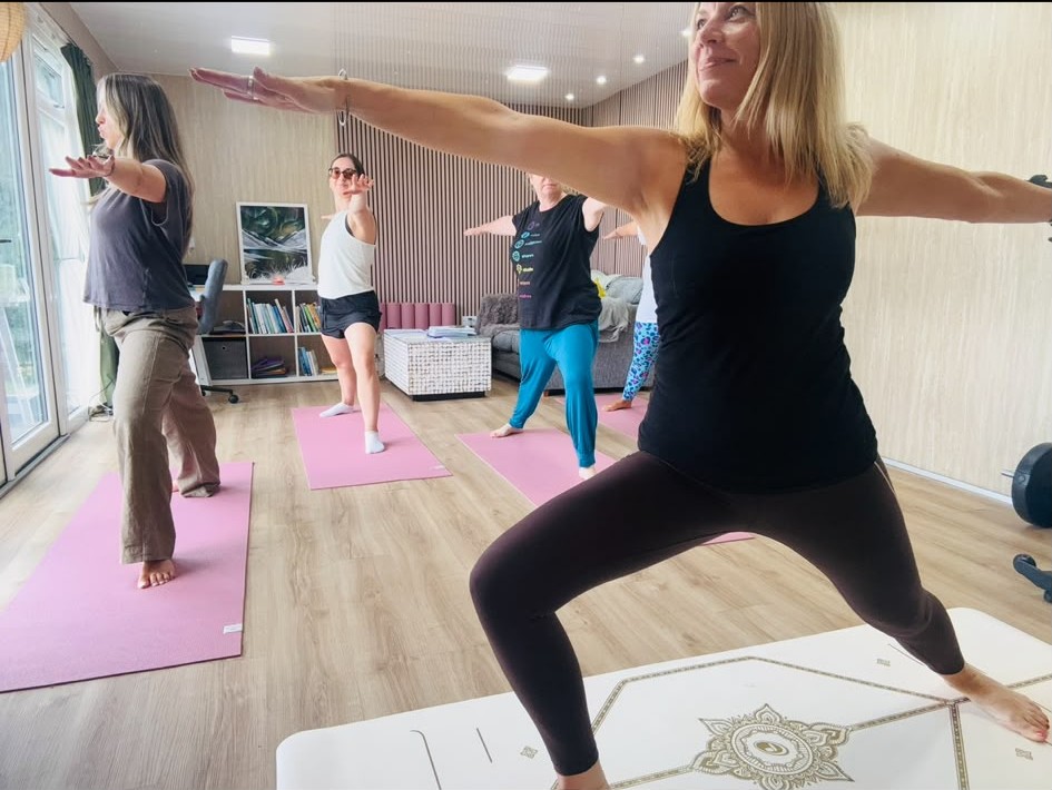 A class in the studio